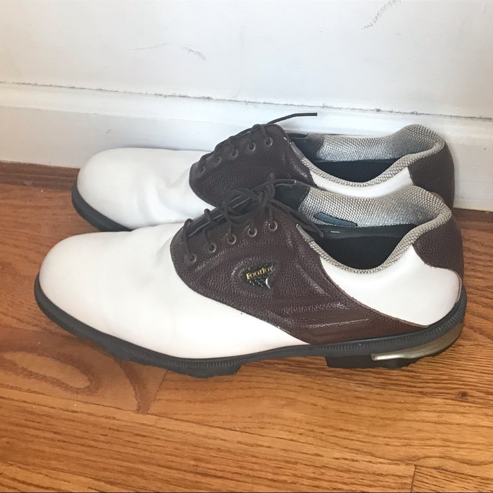 Footjoy Gel Fusion Brown Saddle Golf Shoes 11.5